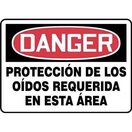 Accuform OSHA DANGER Safety Sign EAR SHMPPE164VA SHMPPE164VA